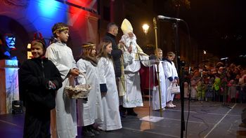 Tudi v Novem mestu so zasijale praznične luči 