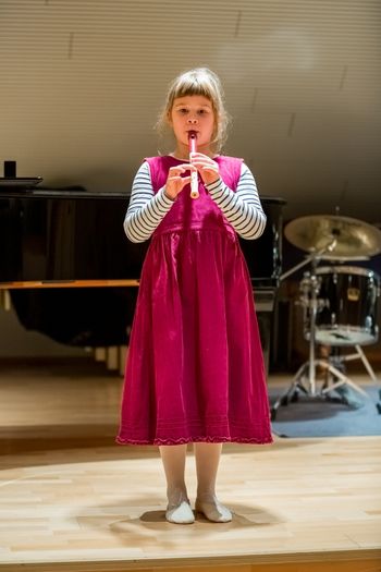 Nastop učencev oddelka pihal