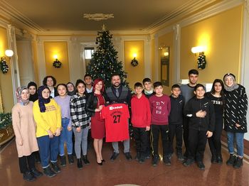 Celje je mesto z velikim srcem za otroke Ta teden v Celju gostimo skupino fantov in deklet iz Gaziantepa