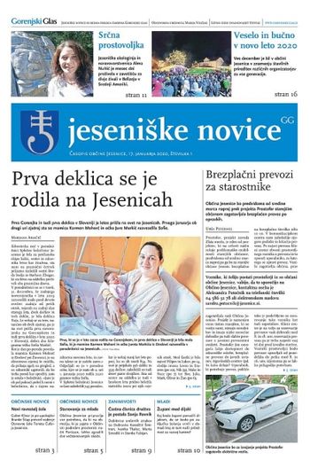 Jeseniške novice, 17. januar 2020-1
