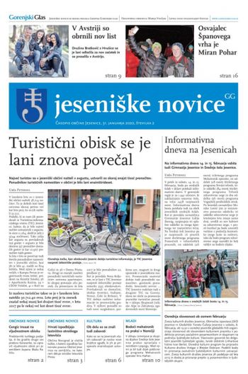 Jeseniške novice, 31. januar 2020-2