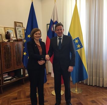 Obisk madžarske veleposlanice in profesorjev iz Dubrovnika