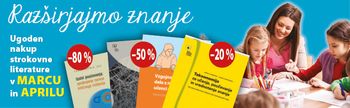 Ugoden nakup strokovne literature v marcu in aprilu
