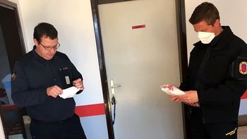 Zaščitne maske za prostovoljna gasilska društva