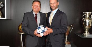 Podpora predsedniku UEFE Aleksandru Čeferinu