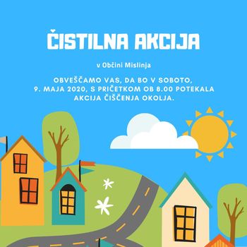 Čistilna akcija 2020 Čistilna akcija 2020