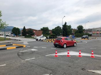 Na Cesti v Trnovlje smo izvedli začasno montažno krožišče