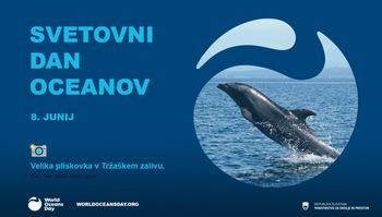 Svetovni dan oceanov: Skupaj zmoremo – zaščitimo življenjska okolja morskih organizmov
