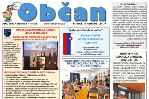 Občinsko glasilo Občan 