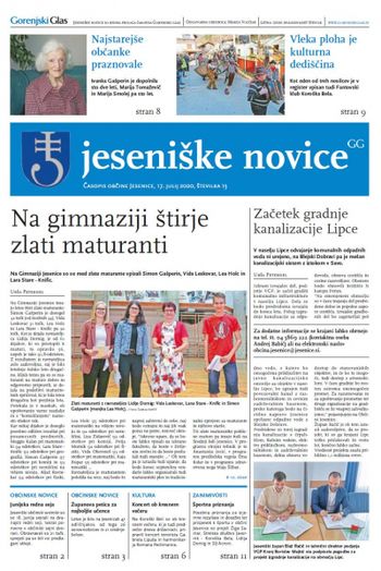 Jeseniške novice, 17. julij 2020-13