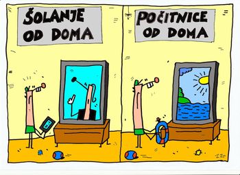 Javno šolstvo je temelj socialne države! Še posebej med izbruhom nevarnega virusa …