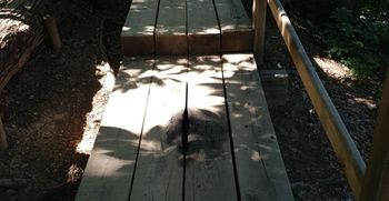 Obnavljamo poškodovan podest na Rožniku Obnavljamo poškodovan podest na Rožniku