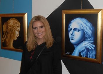 Razstava likovnih del s krajšim kulturnim programom