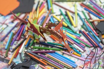 Ustvarjalnice z Galerijo CCU: Dežela zmajev