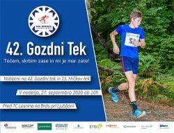 42. gozdni tek in 15. hrčkov tek