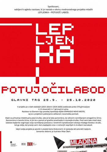 Razstava Lepljenka - potujoči labod