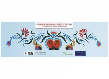 Nastajanje dekorativnih stenskih poslikav