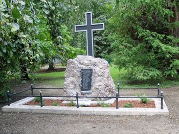 Obnova spomenika na grobišču ponesrečenih graditeljev karavanškega predora