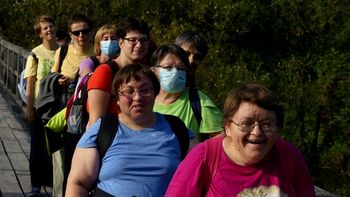 Uspešen pohod varovancev VDC Novo mesto