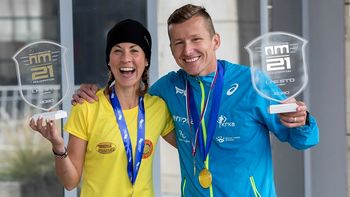 Primož Kobe zmagovalec 3. novomeškega polmaratona