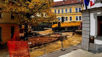 Ob prenovi mestnega jedra popolna zapora Vrhovčeve ulice