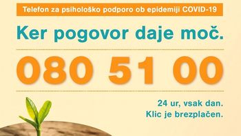 Ponovno je zaživel Telefon za psihološko podporo ob epidemiji COVID-19