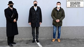 Novo mesto obiskal dr. Anton Olaj, predsednik vladne delovne skupine za obravnavo romske problematike