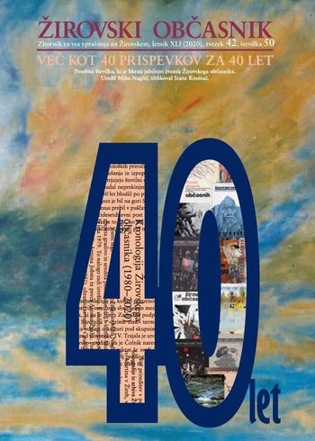 40 let Žirovskega občasnika: izid in spletna predstavitev jubilejnega zvezka