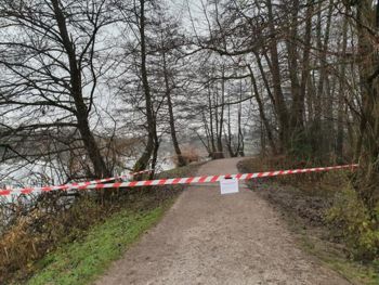 Okolica Koseškega bajerja je začasno zaprta