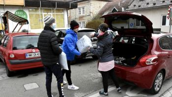 Akcija zbiranja pomoči prizadetim v potresu na Hrvaškem