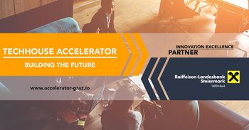 TECHHOUSE in Raiffeisen-Landesbank Steiermark odpirata nov pospeševalniški program v Gradcu; vabljena tudi slovenska podjetja! TECHHOUSE in Raiffeisen-Landesbank Steiermark odpirata nov pospeševalniški program v Gradcu; vabljena tudi slovenska podjetja!