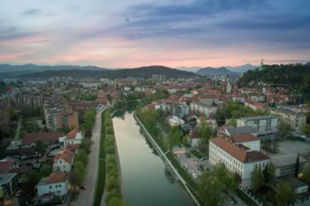 Saharski pesek v zraku