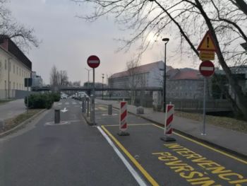 Spremenjen prometni režim na Šuštarjevem nabrežju