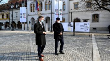 Na obisku v Novem mestu veleposlanik Češke republike v Sloveniji Juraj Chmiel