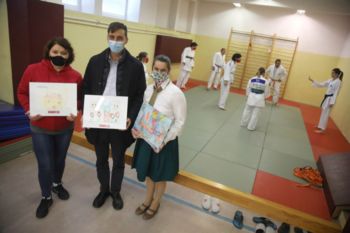 Na Jesenicah so se na odprtem treningu predstavili judoisti inkluzivnega juda
