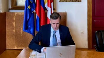 Župan Gregor Macedoni sodeloval na videokonferenci o globalnem segrevanju