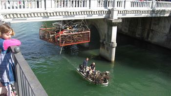 To soboto čiščenje Ljubljanice To soboto čiščenje Ljubljanice
