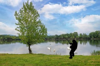 Ribiške karte za ribolov v gramoznici Duplek
