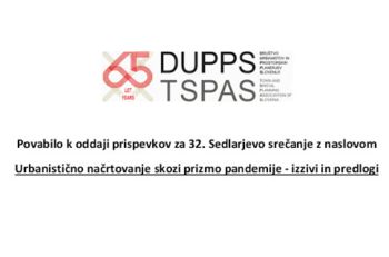 Urbanistično načrtovanje skozi prizmo pandemije - izzivi in predlogi