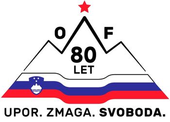 Polaganje venca ob 80-letnici ustanovitve OF