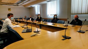 Župan Račič z evropsko poslanko Tanjo Fajon o lokaciji regijske bolnišnice