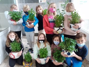 Kdo bi si mislil, da je nogometna žoga lahko cvetlični lonček