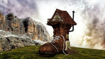 Anekdota o zakletem gradu na Mehovem v KS Podgrad