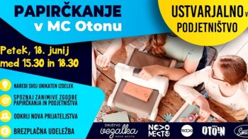 Naj bo petkovo popoldne ustvarjalno v podjetništvu