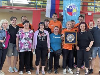 Športni uspeh na državnem prvenstvu v balinanju dvojic pod okriljem Športne zveze gluhih v Škofji Loki