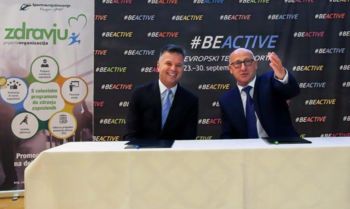 Olimpijski komite Slovenije pridružen projektu "Zdravju prijazna organizacija"