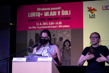 Strokovni posvet: LGBTIQ+ mladi v šolah