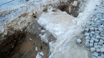 Na Kapitlju dokazi prazgodovinske poselitve, na Rozmanovi ulici razkrito srednjeveško obzidje