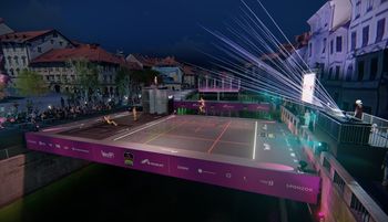 Največji trampolin na svetu je na Ljubljanici!