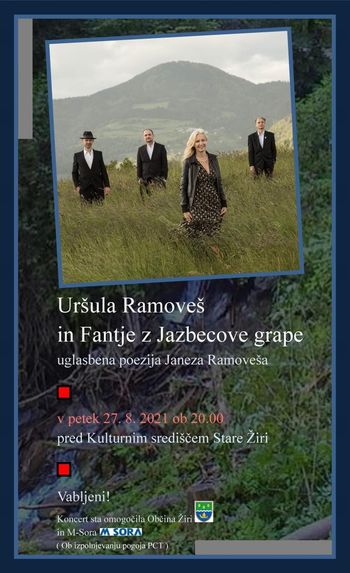 ODPOVEDANO: Uršula Ramoveš in Fantje z Jazbecove grape